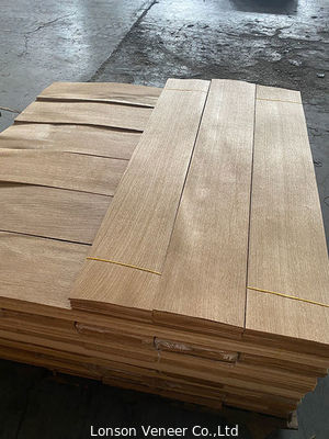 পুরু 0.45-1.2MM দৈর্ঘ্য 60cm ওক উড ফ্লোরিং ব্যহ্যাবরণ মিশ্রিত A/B/C/D