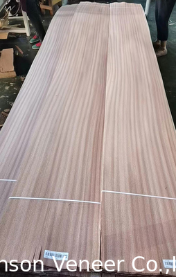 1 এমএম আসবাব Sapele কাঠের ফিনিসার Sapelli ফ্ল্যাট কাট প্যানেল AA গ্রেড